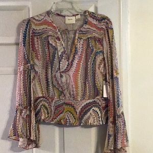 Anthropologie’Maeve’ boho chic blouse